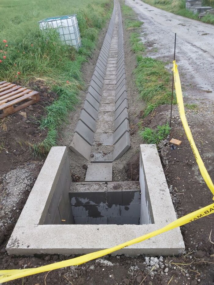 Már zajlik a csapadékvíz-elvezető rendszer kiépítése Újiregen