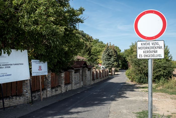 KERÉKPÁROS FEJLESZTÉS TÖRTÉNT A SIÓ-MENTÉN