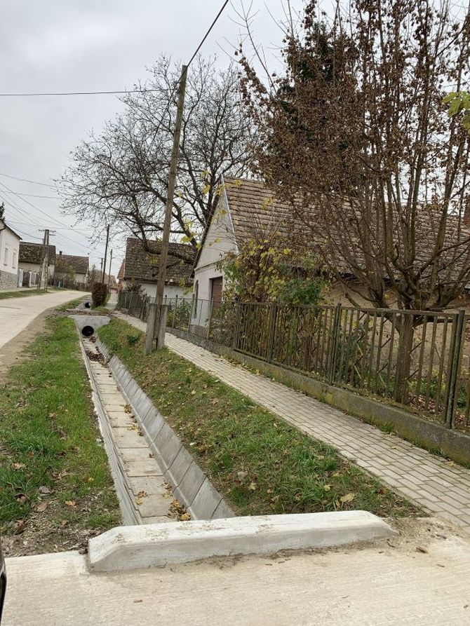 Csapadékvíz-elvezetési rendszer készült el Csikóstőttősön