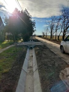 Sárpilis vízelvezető rendszerét fejlesztették