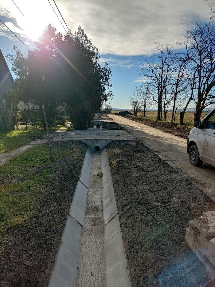 Sárpilis vízelvezető rendszerét fejlesztették