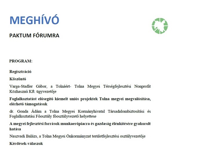 Szeretettel várunk minden érdeklődőt!